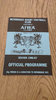 Newbridge v Abertillery Dec 1986 Rugby Programme