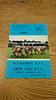 Newbridge v Ebbw Vale Sept 1988 Rugby Programme