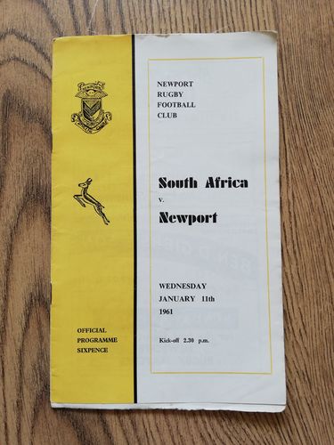 Newport v South Africa 1961