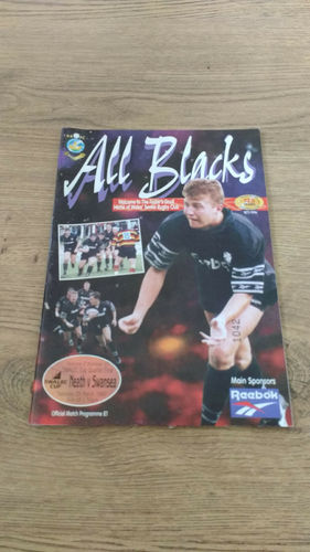 Neath v Swansea Mar 1997 Swalec Cup Quarter-Final Rugby Programme