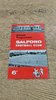 Salford v St Helens Feb 1967 Challenge Cup Rugby League Programme
