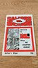 Salford v Wigan Jan 1978 Rugby League Programme