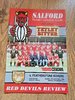 Salford v Featherstone Nov 1993 Rugby League Programme