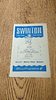 Swinton v Hull KR Oct 1965 Rugby League Programme