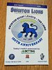 Swinton v Featherstone Mar 2016 Rugby League Programme
