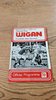 Wigan v Bradford Northern Jan 1973 Rugby League Programme