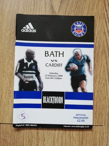 Bath v Cardiff Feb 1999