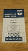 Heriot's FP v Watsonians Feb 1981 Rugby Programme