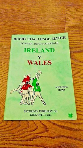 Ireland Classic XV v Wales Classic XV 1994 Rugby Programme