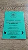 South Glamorgan Junior Festival Oct 1991 Rugby Programme