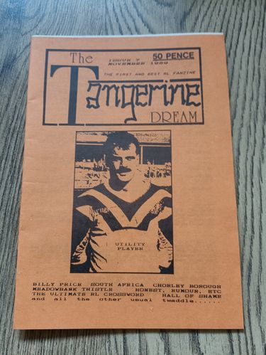 ' The Tangerine Dream ' Issue 7 Nov 1989 Rugby League Fanzine
