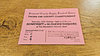 Somerset v Gloucestershire 1984 County Championship Used Rugby Ticket