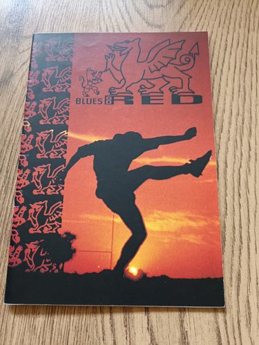Amstelveen 'Blues Go Red' 1999 Rugby Tour of Wales Brochure