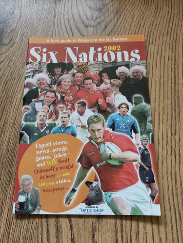 'A Fan's Guide to Wales and the Six Nations' 2002 Rugby Handbook