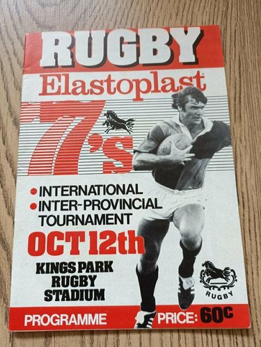 South African Inter-Provincial Sevens 1985 Rugby Programme