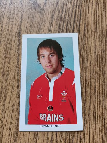 Ryan Jones - Wales on Sunday 'Wales Grand Slam 2005' Rugby Trading Card