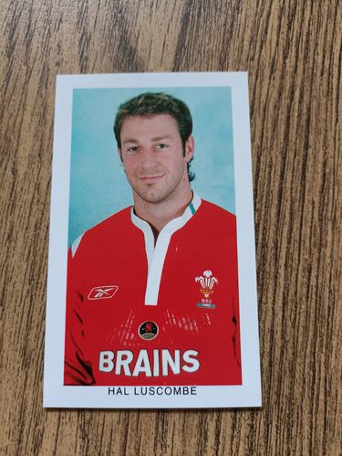 Hal Luscombe - Wales on Sunday 'Wales Grand Slam 2005' Rugby Trading Card