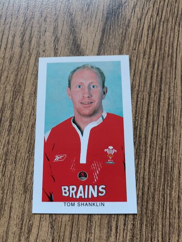 Tom Shanklin - Wales on Sunday 'Wales Grand Slam 2005' Rugby Trading Card