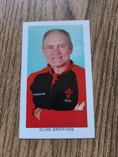 Clive Griffiths - Wales on Sunday 'Wales Grand Slam 2005' Rugby Trading Card