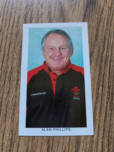 Alan Phillips - Wales on Sunday 'Wales Grand Slam 2005' Rugby Trading Card