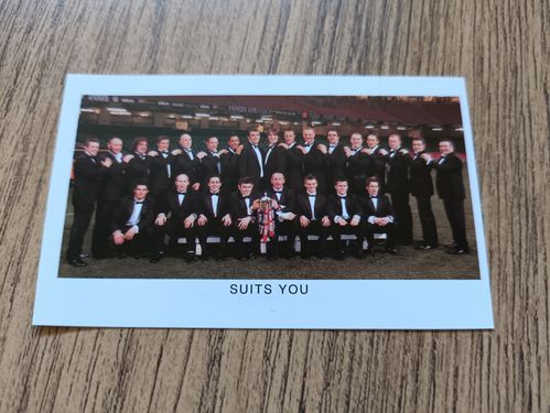 Suits You - Wales on Sunday 'Wales Grand Slam 2005' Rugby Trading Card