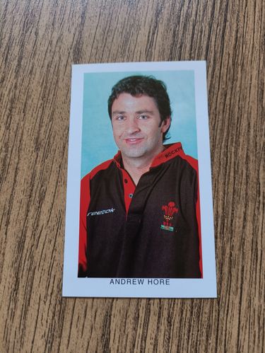 Andrew Hore - Wales on Sunday 'Wales Grand Slam 2005' Rugby Trading Card