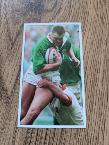 Jeremy Davidson - Wales on Sunday 'Lions 2001' Rugby Trading Card