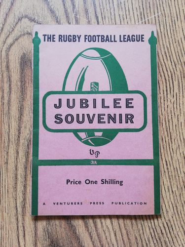 ' The Rugby Football League Jubilee Souvenir ' 1946 Brochure