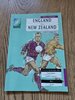 England v New Zealand Rugby World Cup 1991 Programme