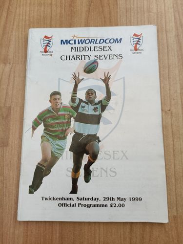 Middlesex Sevens May 1999 Rugby Programme