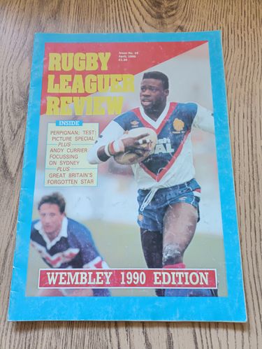 ' Rugby Leaguer Review ' Magazine : April 1990