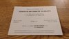 Leicester ' Grand Slam Tribute to Dusty ' Apr 1989 Rugby Dinner Invitation Card