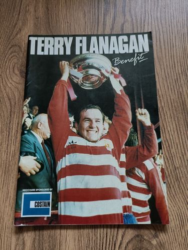 Terry Flanagan - Oldham 1988-89 Rugby League Testimonial Brochure