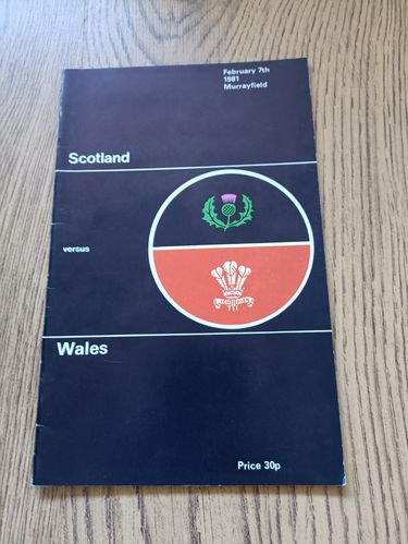 Scotland v Wales 1981