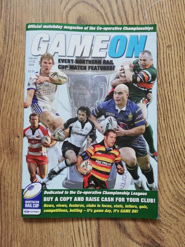 ' Game On ' Issue 2 Feb 2009 Rugby League Magazine