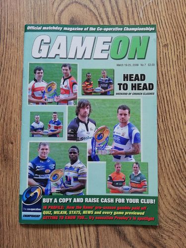 ' Game On ' Issue 7 March 2009 Rugby League Magazine