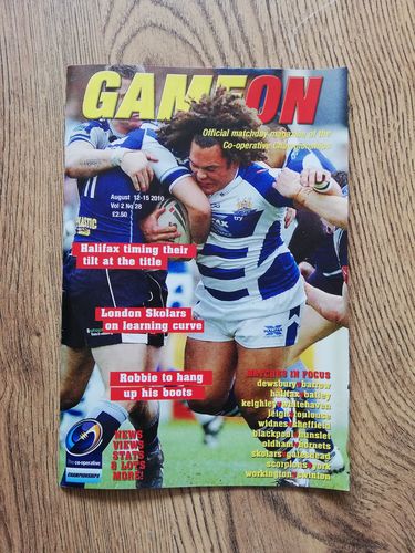 ' Game On ' Volume 2 Issue 28 August 2010 Rugby League Magazine