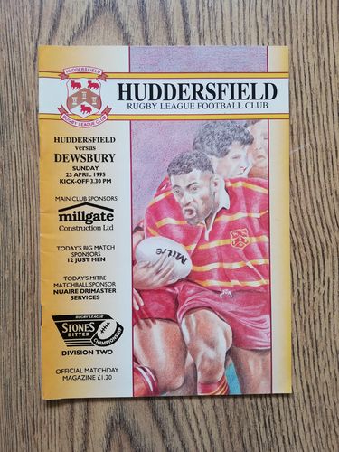 Huddersfield v Dewsbury Apr 1995