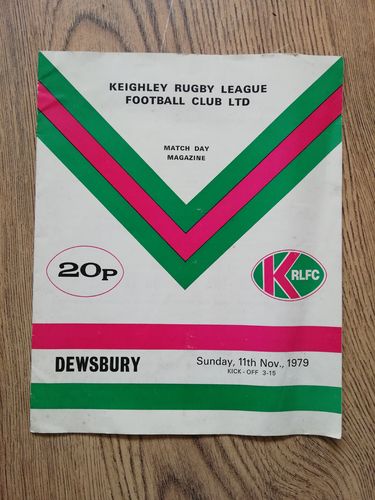 Keighley v Dewsbury Nov 1979