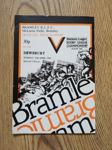 Bramley v Dewsbury Apr 1983