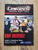 Doncaster v Dewsbury Feb 2006 Northern Rail Cup Rugby League Programme