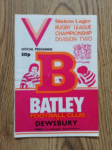 Batley v Dewsbury Jan 1984
