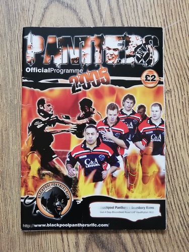 Blackpool Panthers v Dewsbury Sept 2005