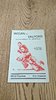 Wigan v Salford Sept 1959 Lancashire Cup Rugby League Programme