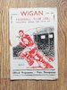 Wigan v Halifax March 1958 Rugby League Programme