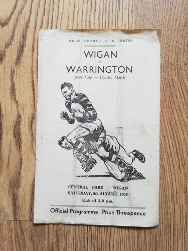 Wigan v Warrington Aug 1959