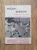 Wigan v Barrow Feb 1960 Rugby League Programme