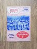 Wakefield Trinity v Halifax Aug 1960 Yorkshire Cup Rugby League Programme