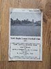 York v Keighley March 1963 Rugby League Programme