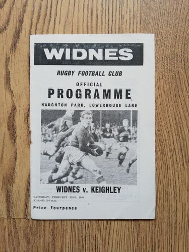 Widnes v Keighley Feb 1964